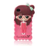 Pretty Silicone Character Phone Case Cover for iPhone