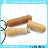 Cylinder Bamboo USB Flash Drive with Rope (ZYF1335)