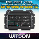 WITSON Car DVD Player for Honda Vezel with Chipset 1080P 8g ROM WiFi 3G Internet DVR Support