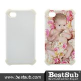 Bestsub Promotional Sublimation 3D Phone Cover for iPhone 4/4s White Case (IP3D03WF)