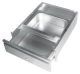 American and European Stainless Steel Drawer Gastronom Pans Gn Pans for Food Buffet Kitchen