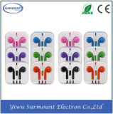 Colorful 3.5mm Earphone for iPhone 5with Mic and Volume Control