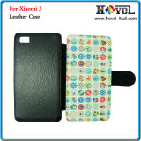 Sublimation Cell Phone Leather Case for Xiaomi 3
