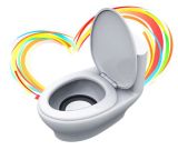 Funny Design Toilet Shape Mini Bluetooth Speaker for Promotional Gift