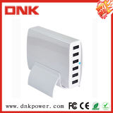10A 6port Portable USB Power Bank Battery Mobile Phone Charger