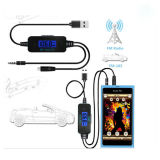 Micro USB 3.5mm FM Transmitter for Car Audio, MP3/MP4 Player