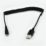 USB 3.0 to Micro USB Spring Cable