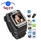 New Quadband Voice Dialing Watch Cell Phone Unlocked Touch Screen--Black