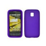 Purple Silicone Mobile Phone Case