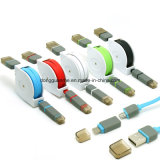 2 in 1 Retractable USB Cable for Samsung and iPhone