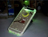 Factory Price Mobile Phone Accessory TPU LED Flash Light Case for iPhone 5 6 Phone Case