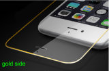 Mobile Phone Tempered Glass Screen Protective Film for iPhone with Gold Side Full Cover