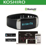 OLED Bluetooth Heart Rate Tracker Smart Mobile Phone Watch