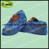 Disposable PE Shoe Cover with Blue