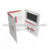 LCD Video Christmas Card for Promotion Gift