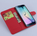 China Wholesale Book Style Flip Leather Case Cover for Samsung Galaxy S5 Cell Phone Case