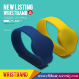 Custom Logo Printed RFID Silicone Wristbands (ST-W01)