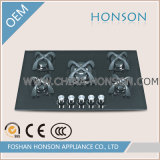High Quality Tempered Glass Five Burners Gas Hob Gas Stove