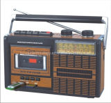 FM/AM/SW1-2 4 Band Radio Cassette Music Player (BW-319U)