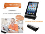 Portable Bluetooth Speaker with Tablet Stand and Screen
