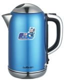 Blue Electric Water Kettle with Filter Lf1001