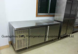 Hotel Restaurant Stainless Steel Commercial Refrigerator with Ce