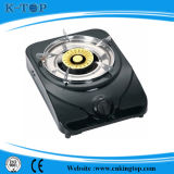 Black Coated Panel Simple Gas Stove
