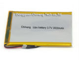 CE, UL Certified Lithium Polymer Battery 3.7V for GPS