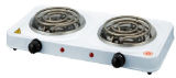 Double Burner Electric Spiral Element Hotplate - (HP-S821)