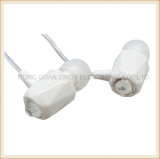 Top Sell Swarovski Crystal Earphone with off-White Color