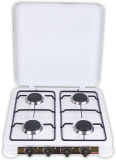 4 Burner Gas Cooker Manual Gas Stove Europe Gas Stove Pop Corn Color Coating Gas Stove