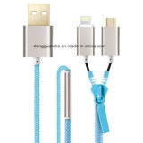Zipper Blue Color USB Cable (RHE-A4-035)