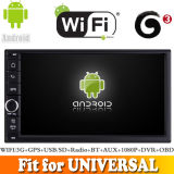 7 Inch 2 DIN Pure Android 4.4 System Car Radio GPS Navigation Universal Car DVD Player Ox-2818W Support GPS/WiFi/3G/OBD/Bt/DVR