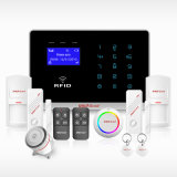 Wireless Intruder Security GSM Home Alarm System with APP Control and Alarm Relay Switch