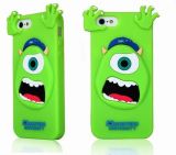 Green Cartoon Design Fashion Silicone Mobile Phone Case