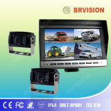 Rear View System for Surveillance with Quad Monitor