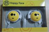 Smile Face Headset Earhook MP3 MP4 Earphone