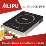 Sliding Touch Control Metal Housing Induction Cooker with Whole Black Crystal Plate