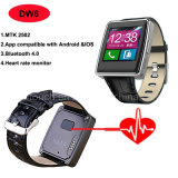 Newest Mtk2502 Bluetooth Smart Watch with Heart Rate Moniter (DW6)