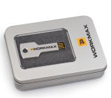 Key Shape USB Flash Drive with Tin Box 1GB