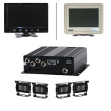 4CH H. 264 Realtime 3G Mobile Mini Hard Disk Car Video DVR System with GPS Function