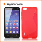 Soft TPU Mobile Phone Case Packaging for Huawei Honor 6