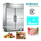 Stainless Steel Kitchen Refrigerator with Four Doors