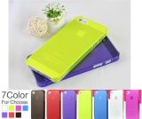 7 Colors/Lot Ultrathin Design 0.5mm Matt Frosting Skins Cases Covers for iPhone 5 5g Cell Phone Accessories