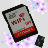 16GB WiFi SD Memory Card (Class 10, Transfer Video And Pictures Directly To Phones And Laptops)