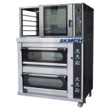 2decks 4 Trays Deck Oven and 5trays Convection Oven /Industrial Machinery Oven (BKMCH-204A)