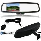 Car Bluetooth with 4.3inch Rear View Mirror Monitor with FM Transmitter