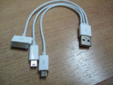 USB Cable. 3 in 1 Cable for iPhone5. Cable for iPhone4/4s Sumsang