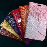 Leather Case for Crocodile of High Quality Leather Mobile Phone Case for iPhone 5