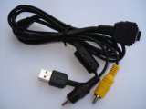 Camera USB & AV Cable MD1 for Sony W50